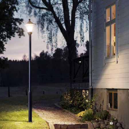 歐式庭院燈led市電特色簡(jiǎn)約鋁制單頭小區(qū)公園商業(yè)街照明廠家批發(fā)