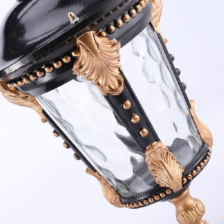 古典歐式太陽(yáng)能庭院燈別墅小區(qū)景觀亮化光伏一體化LED燈廠家批發(fā)