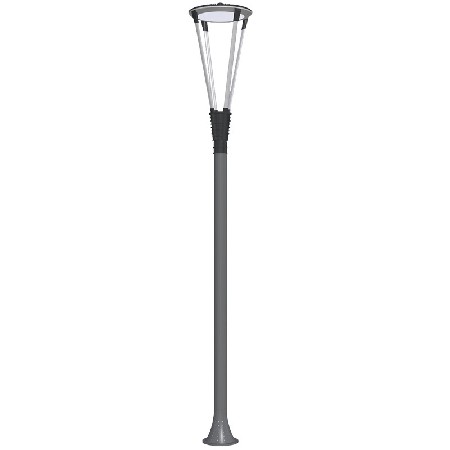 LED庭院燈道路照明小區廣場鋁制平7字造型方形現代庭院燈廠家批發