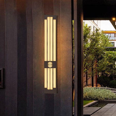 LED草坪燈道路照明景觀燈鋁制方形戶外新中式小區庭院燈廠家批發